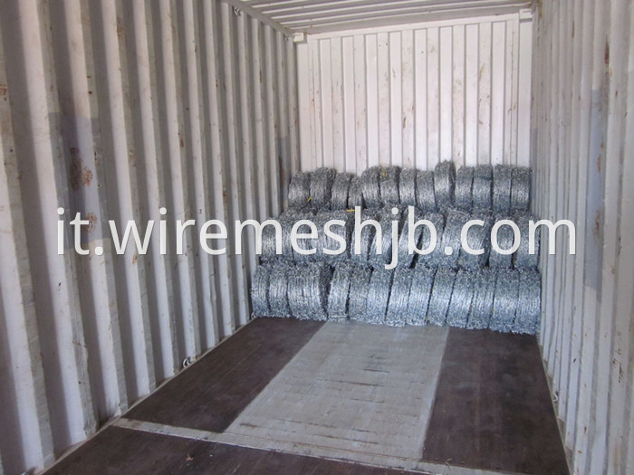 Galvanized Steel Barbed Wire